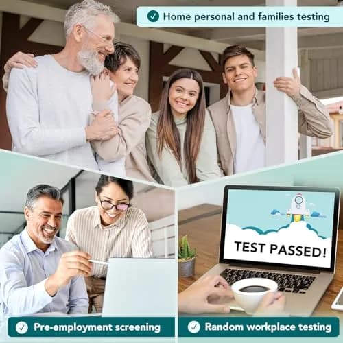 Easy@Home 5 Panel Urine Drug Test Kit | 6 Count (Pack of 1) | Accurate Home Screening thumbnail 8