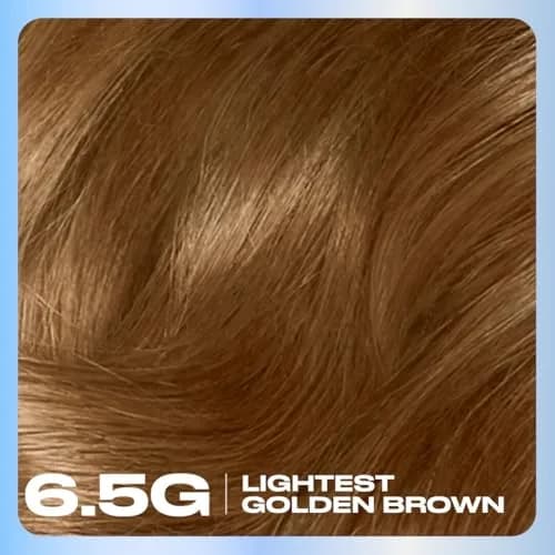 Clairol Nice'n Easy 6.5G Lightest Golden Brown Permanent Hair Dye - 3 Pack thumbnail 3