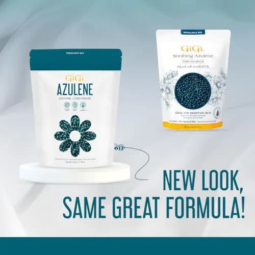 GIGI Azulene Hard Wax Beads for Sensitive Skin, 907g (32 oz) | Gentle Face & Body Hair Removal thumbnail 8