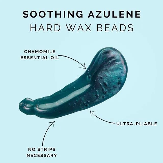 GIGI Azulene Hard Wax Beads for Sensitive Skin, 907g (32 oz) | Gentle Face & Body Hair Removal thumbnail 4