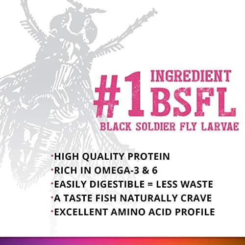 Fluval Bug Bites Color Enhancing Fish Food for Tropical Fish, 1.6 oz | Insect-Based Nutrition for Vibrant Fish thumbnail 4