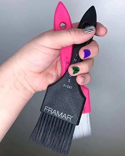 Framar Power Painter Hair Dye Brush Set | Balayage, Hair Painting & Color Application Tools (2-Pack) thumbnail 5