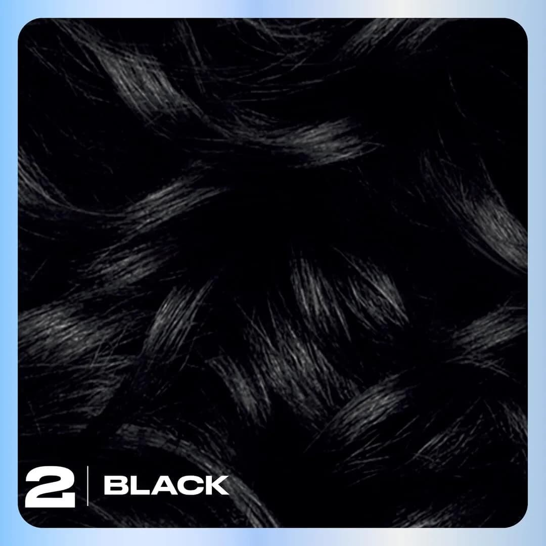 Clairol Nice'n Easy Permanent Hair Dye 2 Black - Pack of 3 | 100% Gray Coverage - view 3
