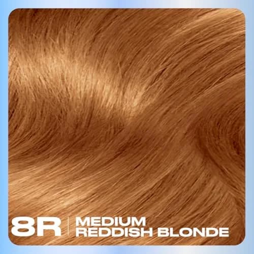 Clairol Nice'n Easy Permanent Hair Dye 8R Medium Reddish Blonde | 6.26 Fl Oz Pack of 3 thumbnail 3