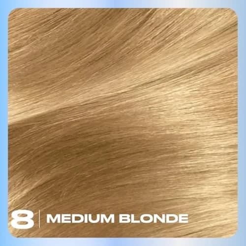 Clairol Nice'n Easy Permanent Hair Dye, 8 Medium Blonde (Pack of 3) | Natural Looking Color with 100% Gray Coverage thumbnail 3