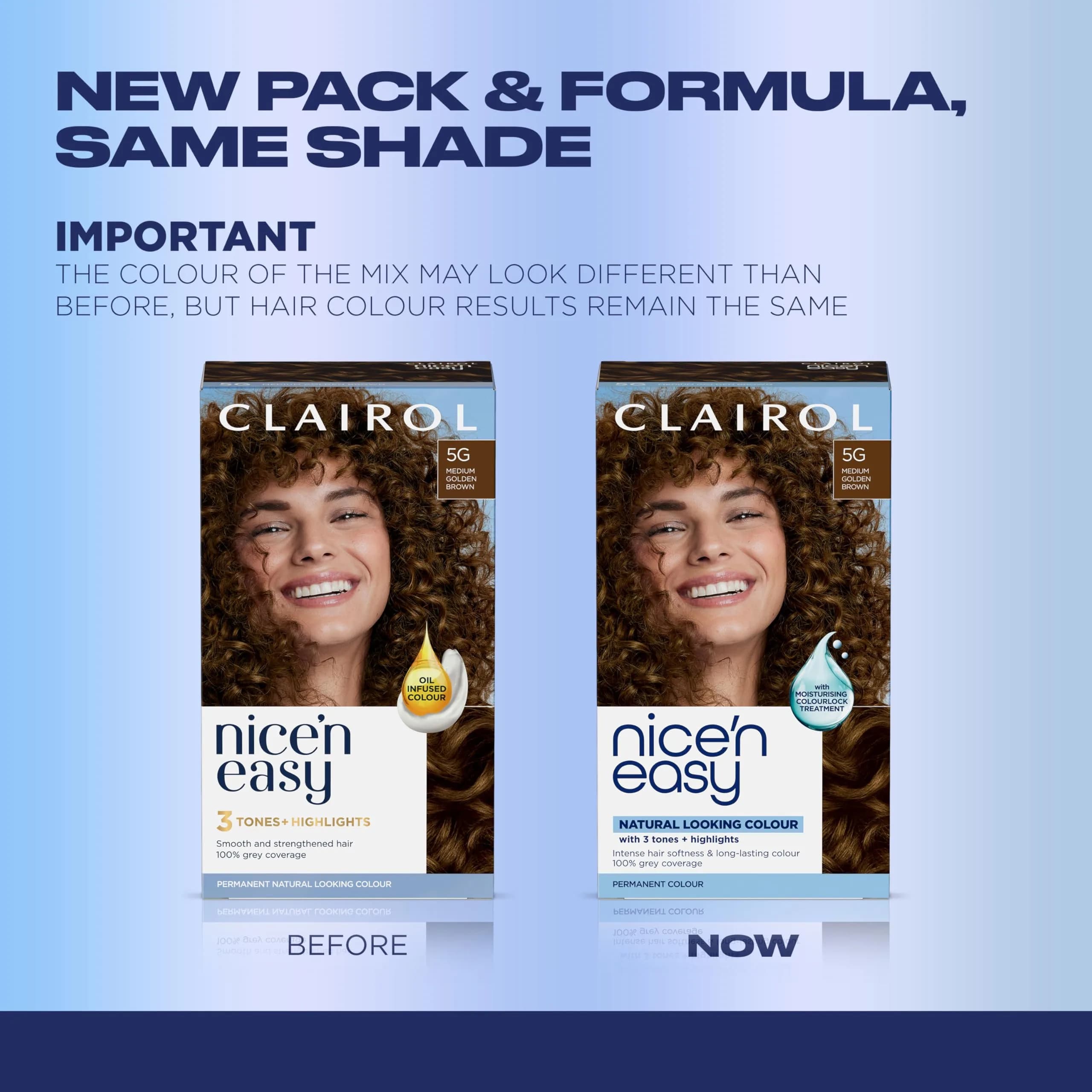 Clairol Nice'n Easy Permanent Hair Dye 4R Dark Auburn, Pack of 1, 6.26 Fl Oz | 100% Gray Coverage - view 2