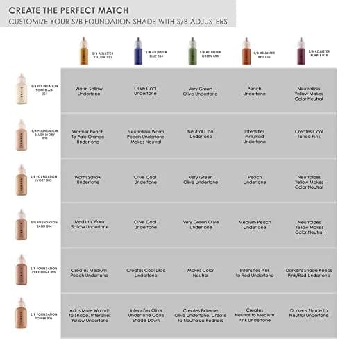 TEMPTU S/B Adjuster Violet Liquid 7.4ml (0.25 Fl Oz) | Color Correcting Makeup thumbnail 2