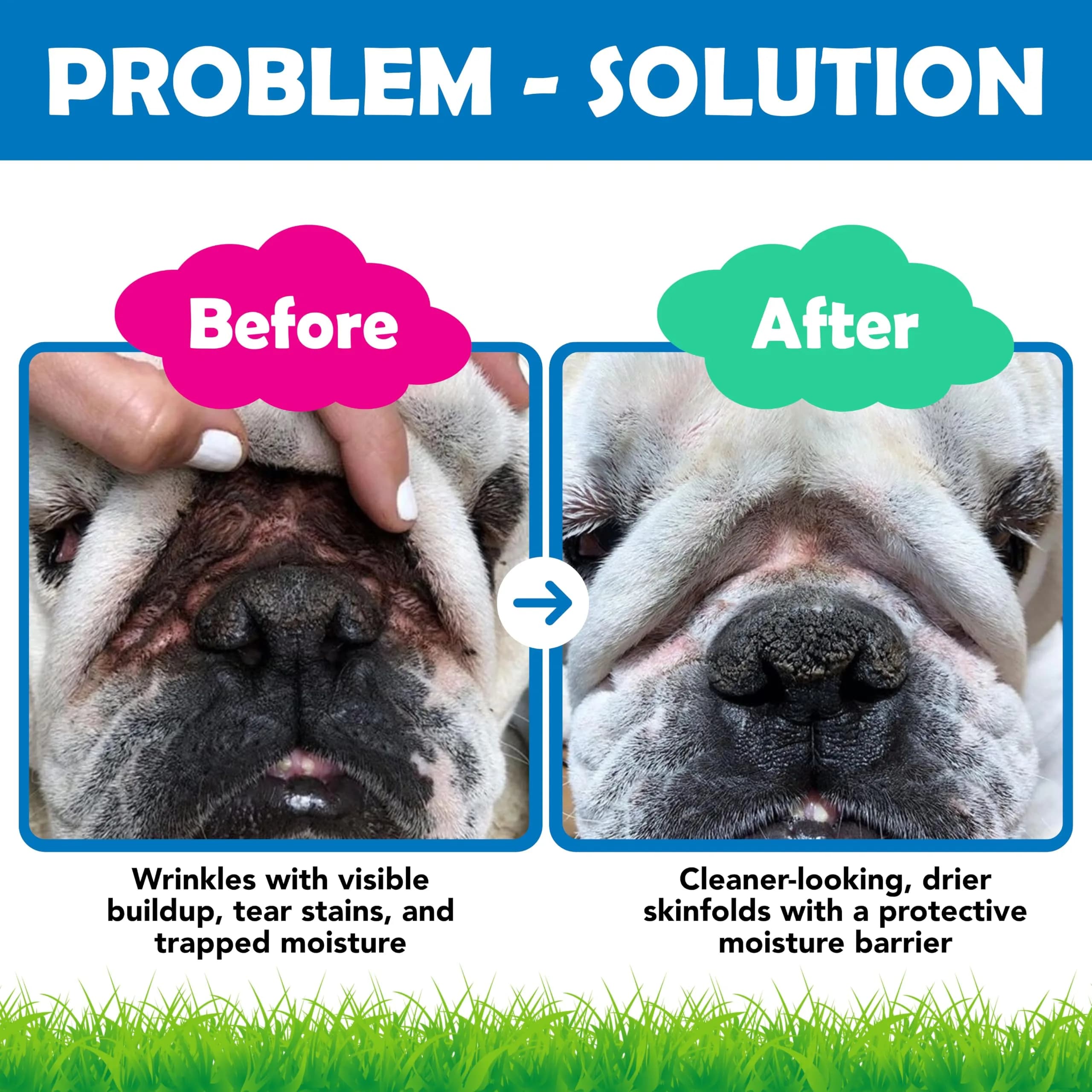 Squishface Wrinkle Paste 2-Pack for Bulldogs & Pugs | Gentle Wrinkle Cleaner - view 4