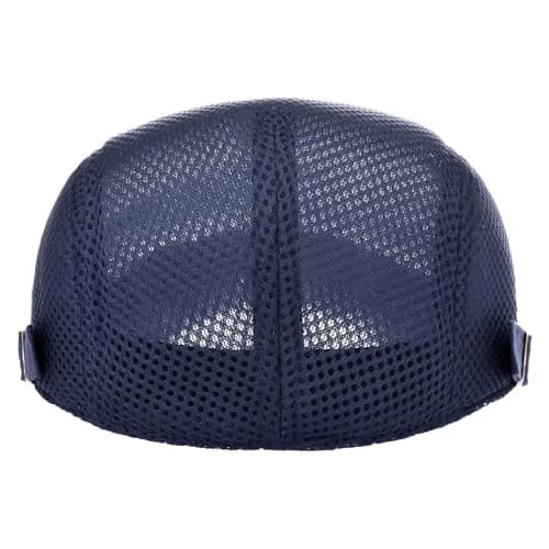 VOBOOM Men's Breathable Mesh Summer Hat Adjustable Newsboy Beret Ivy Cabbie Flat Cap Navy 57-60cm (2.25-2.36in) thumbnail 4