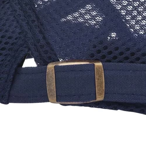 VOBOOM Men's Breathable Mesh Summer Hat Adjustable Newsboy Beret Ivy Cabbie Flat Cap Navy 57-60cm (2.25-2.36in) thumbnail 6