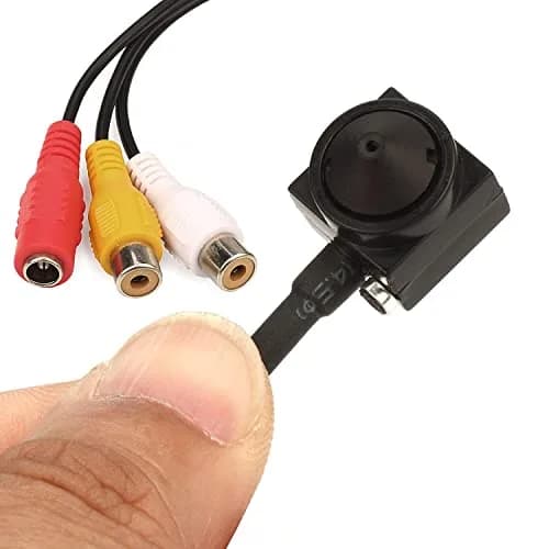 Vanxse CCTV HD Mini Spy Pinhole Security Camera 1000TVL Indoor/Outdoor (VS-TN007) | 720p Resolution thumbnail 2