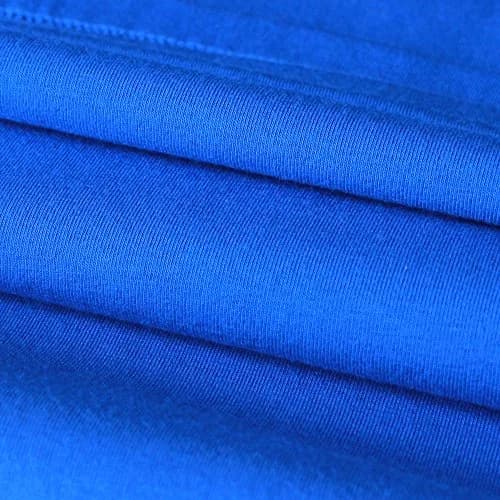 palglg Mens Short Sleeve Cotton Slim Fitted Sport Henley T-Shirt with Button Blue S | Soft, Stretchy Cotton, Casual & Athletic Fit thumbnail 6