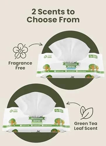 Pogi's Dog Grooming Wipes for Paws & Butt 240 Count | Green Tea Scent, Large 8 x 9 Inch, Hypoallergenic thumbnail 8