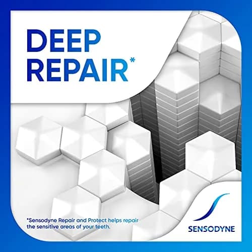 Sensodyne Repair and Protect Whitening Toothpaste 6.8 oz (201 ml) | Clinically Proven Sensitivity Relief thumbnail 4