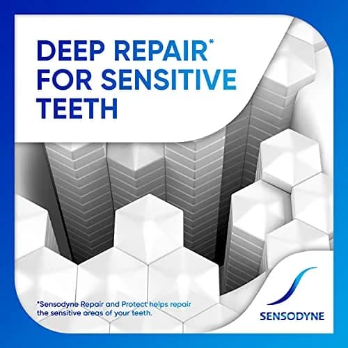 Sensodyne Repair and Protect Whitening Toothpaste 6.8 oz (201 ml) | Clinically Proven Sensitivity Relief thumbnail 5