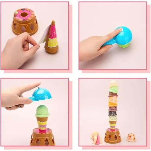 BigOtters Ice Cream Game, Sweet Treats Tower | Pretend Play Food for Kids thumbnail 5