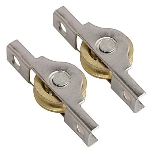 RDEXP Sliding Roller Wheel Set of 20 | 20mm Diameter Slotted Wheel for Wardrobes, Cabinets, Bookcases, Doors, Windows thumbnail 3