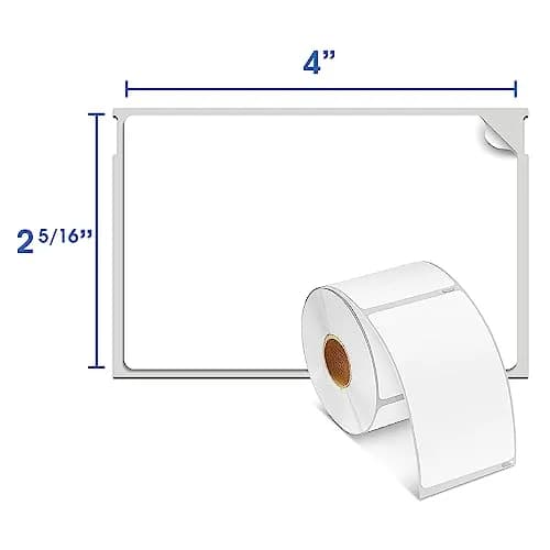 Spartan Industrial Replacement Labels for DYMO 30256 10 Rolls 3000 Labels | Fade-Resistant Thermal Labels thumbnail 2