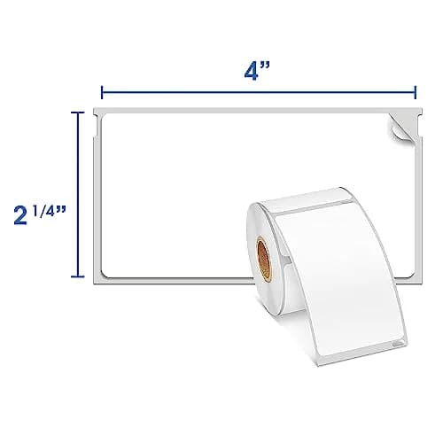 Spartan Industrial Replacement for DYMO 30857 2 1/4" x 4" | All-Purpose Thermal Labels for Office & Events thumbnail 2