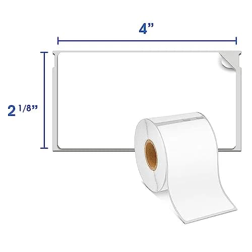 Spartan Industrial Replacement Labels for DYMO 30323 10 Rolls, 2200 Labels | Large Format Thermal Labels for Shipping & Barcode thumbnail 2