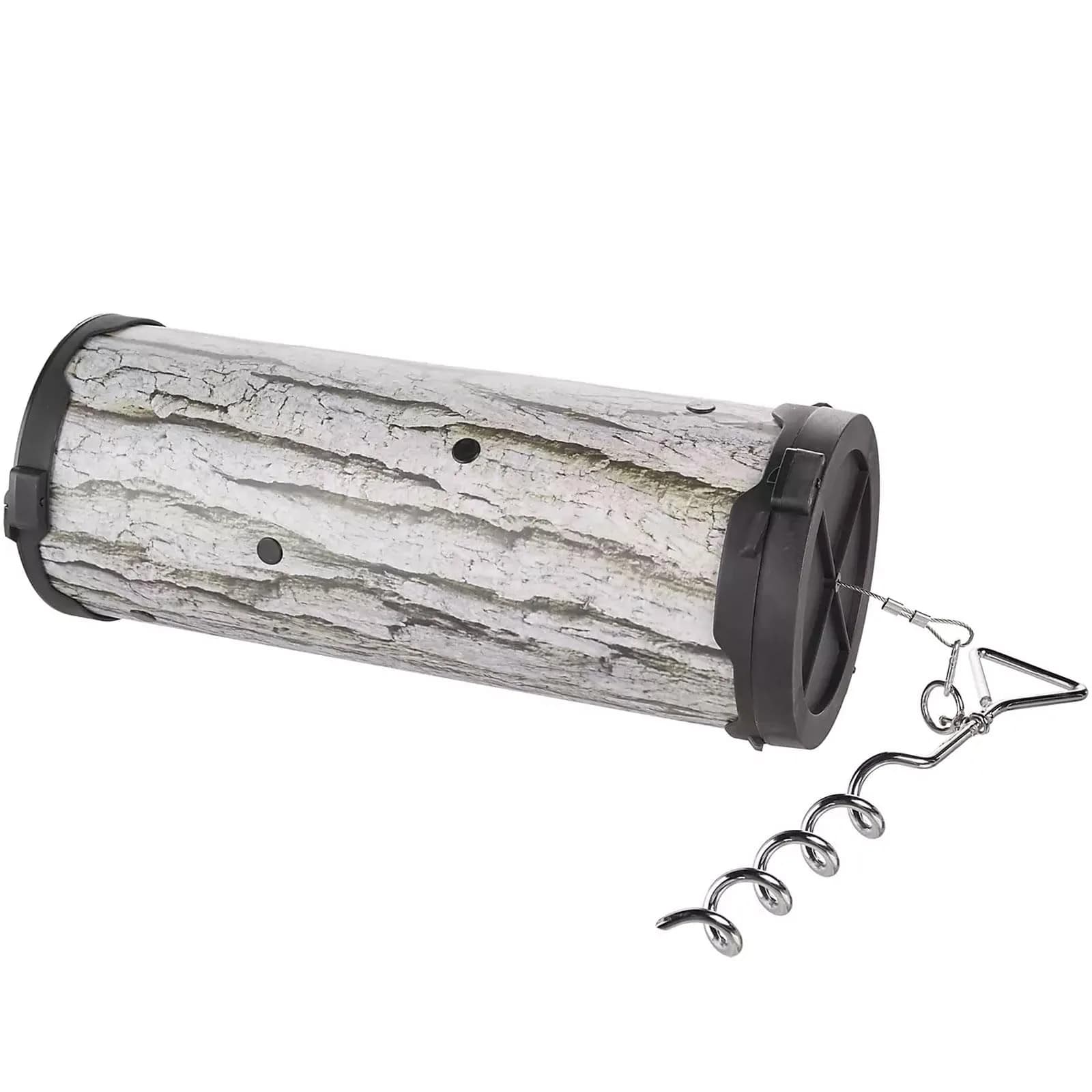 American Hunter 30 LB Swine Log Feeder | Hunting Durable Modular Camo Hog System