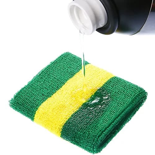 Willbond 3 Pcs Striped Sweatbands Set for Men | Breathable Moisture Wicking Athletic Cotton Sports Sweat Bands thumbnail 4