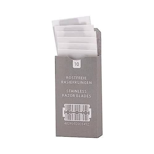 MÜHLE 20 Stainless Steel Razor Blades | Compatible with Traditional Safety Shavers thumbnail 2