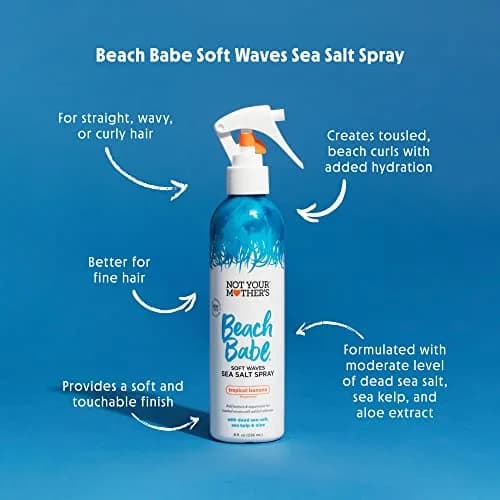 Not Your Mother's Beach Babe Sea Salt Spray 473ml (16 fl oz) | Effortless Soft Tousled Waves thumbnail 7