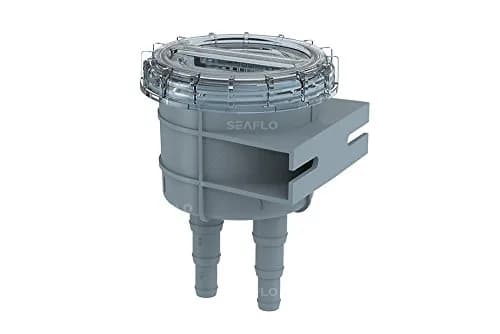 SEAFLO Raw Water Intake Basket Strainer for Seawater Marine & Boat | Fits 1/2", 5/8", & 3/4" Hose thumbnail 4