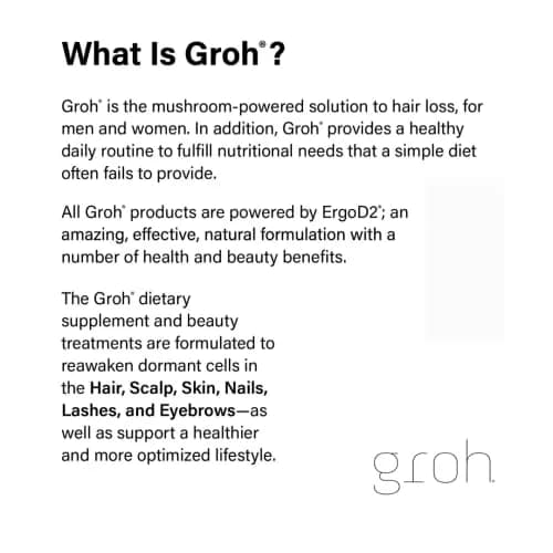 GROH Stimulating Scalp Serum 2.8 Fl Oz | Nourishes Follicles & Supports Hair Growth thumbnail 7