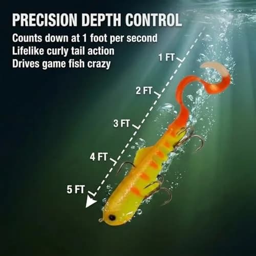 Vexan Super-D Swimbait 4.7oz 9" | Realistic Large Fish Lure for Musky & Pike thumbnail 4