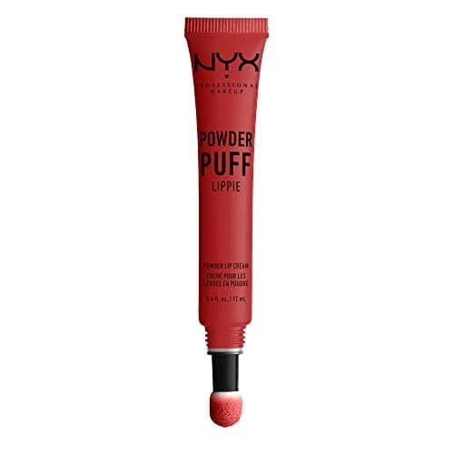 NYX PROFESSIONAL MAKEUP Powder Puff Lippie Lip Cream, Puppy Love (Warm Medium Peach) 12ml (0.4 Fl Oz) | Matte Finish Lip Tint — Puppy Love