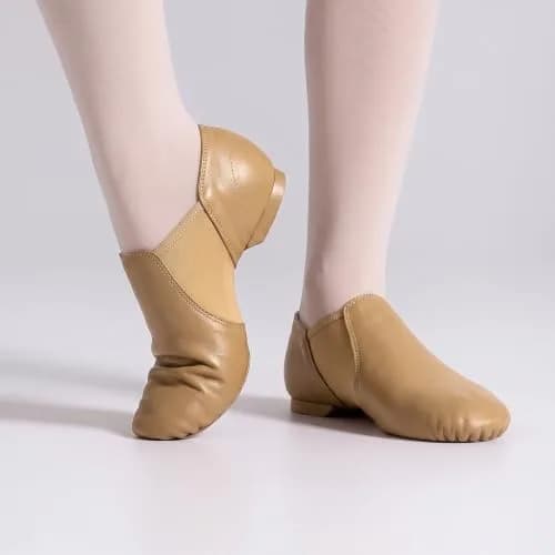 Dynadans Leather Upper Slip-on Jazz Dance Shoe for Women & Men | Comfortable, Durable & Supportive (70-120 chars) thumbnail 2