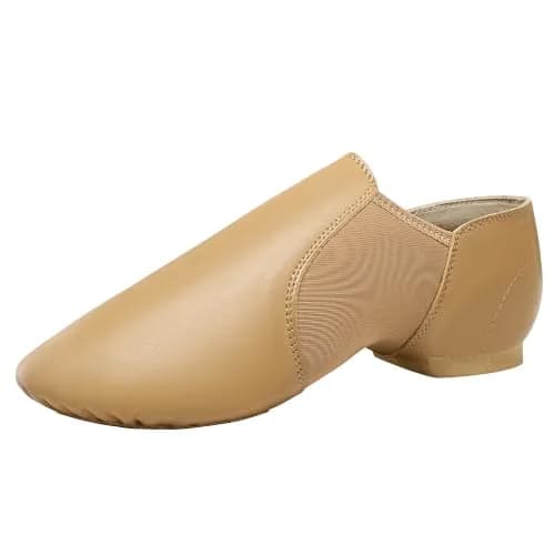 Dynadans Leather Upper Slip-on Jazz Dance Shoe for Women & Men | Comfortable, Durable & Supportive (70-120 chars) thumbnail 3