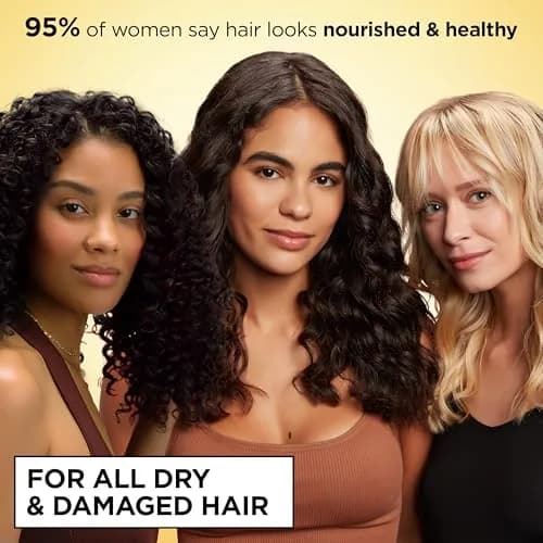 Garnier Whole Blends Honey Treasures Repairing Conditioner 44 fl oz (22 fl oz, 2 Count) | Repairs Dry, Damaged Hair thumbnail 4