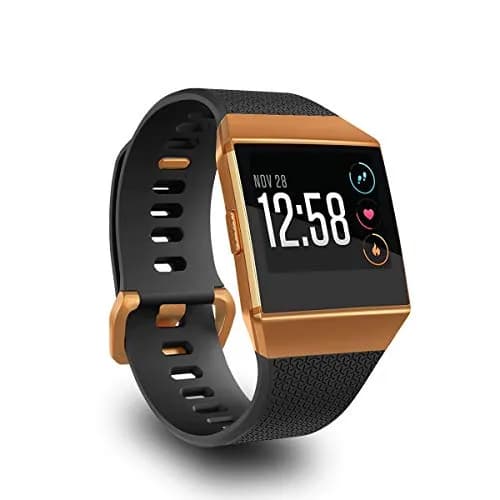 AIUNIT Compatible Ionic Bands Large (18mm) | Black with Burnt Buckle Sport Replacement Strap thumbnail 1