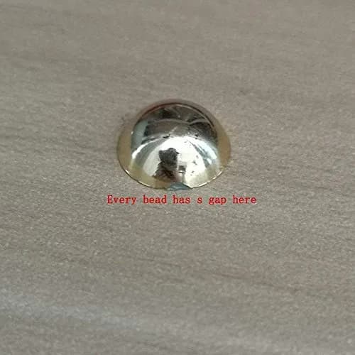 Chenkou Craft 3000PCS 7 Sizes (2.5/3/4/5/6/8/10mm) Silver Round Flatback Imitation Half Pearls Beads | Versatile Craft Beads for Jewelry & Decor thumbnail 3
