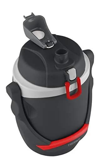 THERMOS 64 oz Hydration Bottle with Flip‑Up Spout Foam Insulation Carry Handle Locking Lid | 64 Ounce BPA-Free Water Jug for Sports & Outdoors thumbnail 3