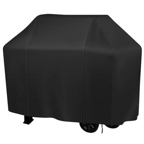 iCOVER 55 Inch Grill Cover, Black | Waterproof, UV-Resistant, Windproof BBQ Cover for Outdoor Grills thumbnail 1