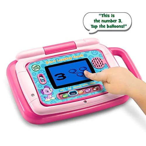 LeapFrog 2-in-1 LeapTop Touch Learning Toy, Pink | Educational Electronics for Ages 2-5 thumbnail 4