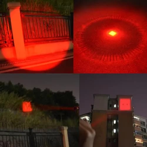 WAYLLSHINE 3 Pack Red LED Flashlight | Single Mode Zoomable Night Light for Astronomy & Night Observation thumbnail 6