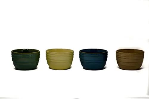 Stoneware Serving Set 5 Pieces | Melamine Dinnerware for All Occasions thumbnail 2
