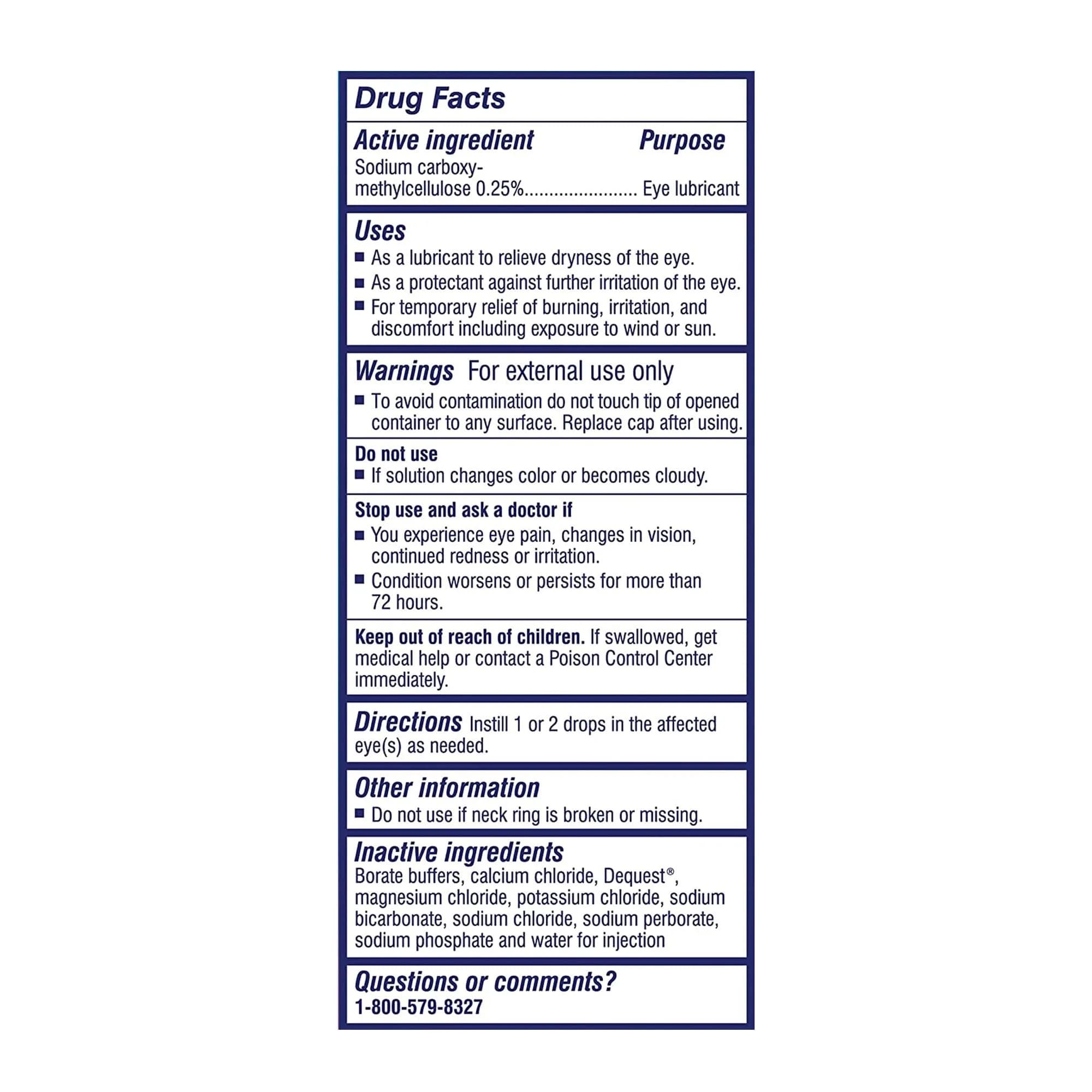 TheraTears Dry Eye Drops Lubricating 30ml (1 Fl Oz x 2) | Doctor Recommended for Dry Eyes - view 8