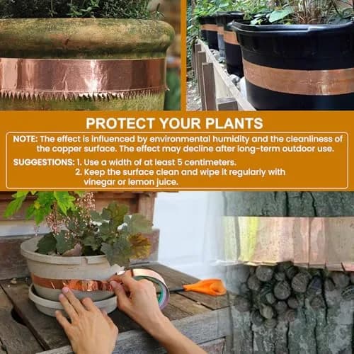 LOVIMAG Copper Foil Tape 50mm x 10m (2in x 33ft) | Dual Conductive Adhesive for EMI Shielding & Crafts thumbnail 3