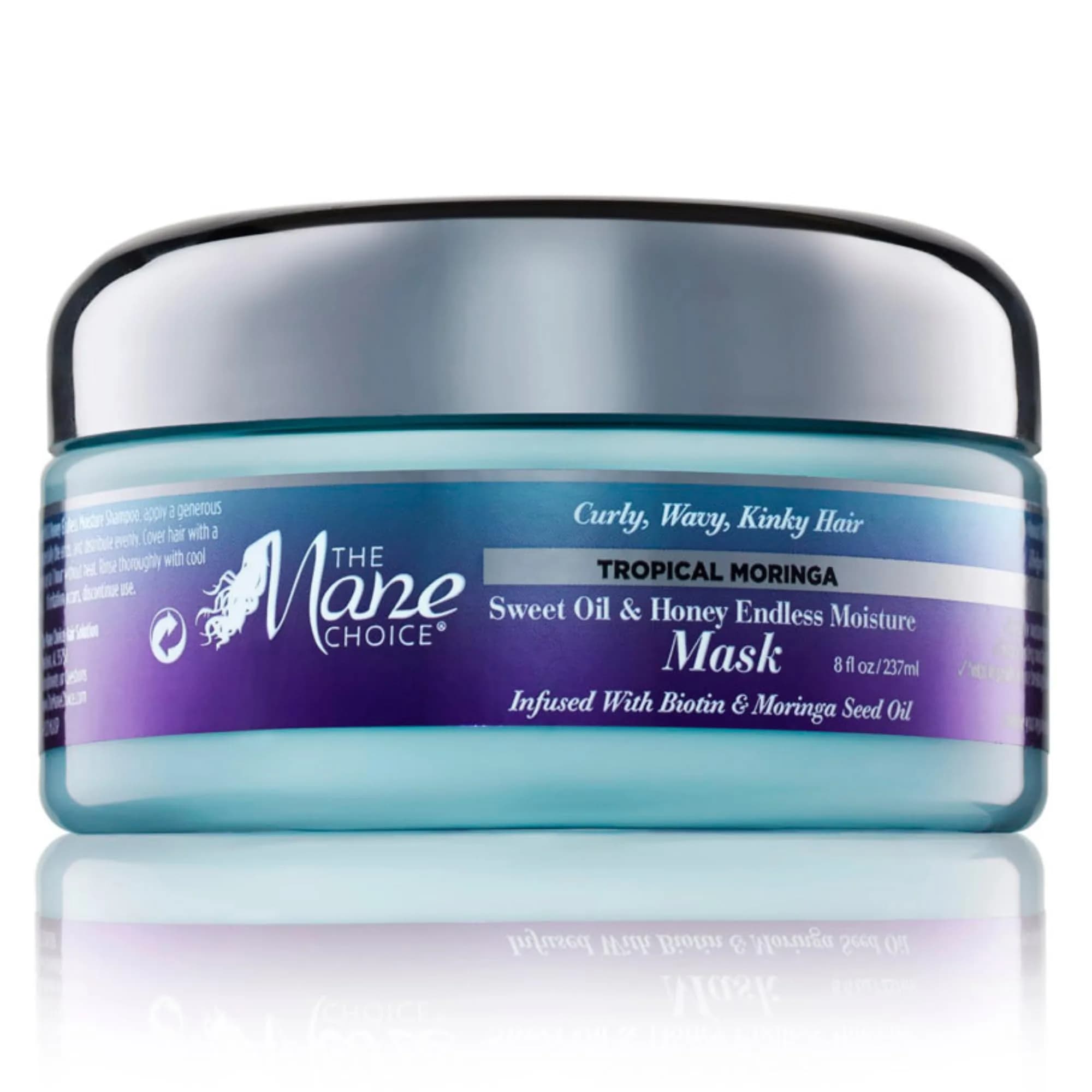The Mane Choice Tropical Moringa Sweet Oil & Honey Endless Moisture Mask 237ml (8 Fl Oz) | Hydrates & Strengthens Hair - main product image