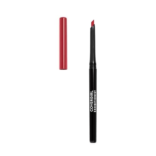 COVERGIRL Exhibitionist All-Day Lip Liner Cherry Red 220 | Smudge & Transfer Proof, Cruelty-Free (70-120 chars) thumbnail 1