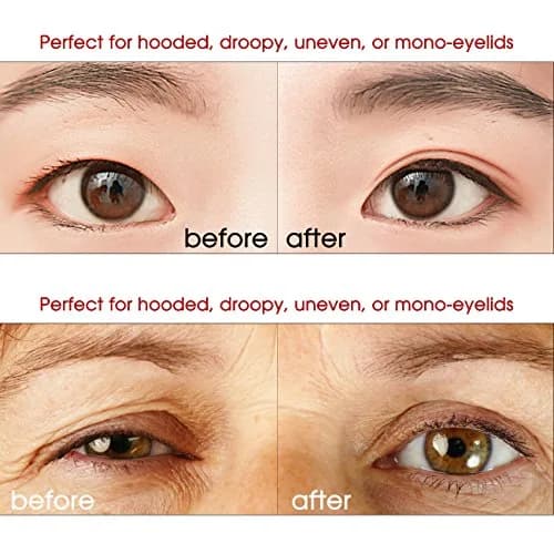 Pormasbenzer Ultra Invisible Double Eyelid Tape Stickers 480 Count (3 Packs) | Medical-Grade Adhesive Fiber for Natural Double Eyelids thumbnail 4
