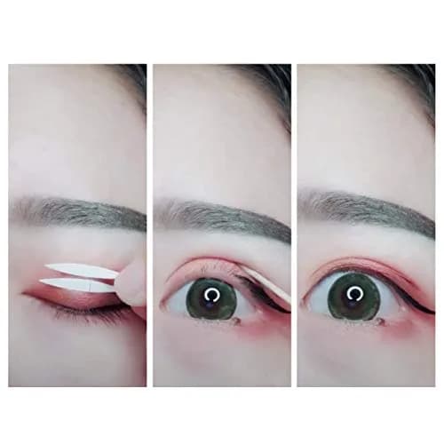 Pormasbenzer Ultra Invisible Double Eyelid Tape Stickers 480 Count (3 Packs) | Medical-Grade Adhesive Fiber for Natural Double Eyelids thumbnail 5