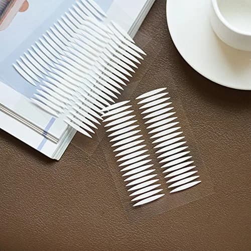 Pormasbenzer Ultra Invisible Double Eyelid Tape Stickers 480 Count (3 Packs) | Medical-Grade Adhesive Fiber for Natural Double Eyelids thumbnail 7