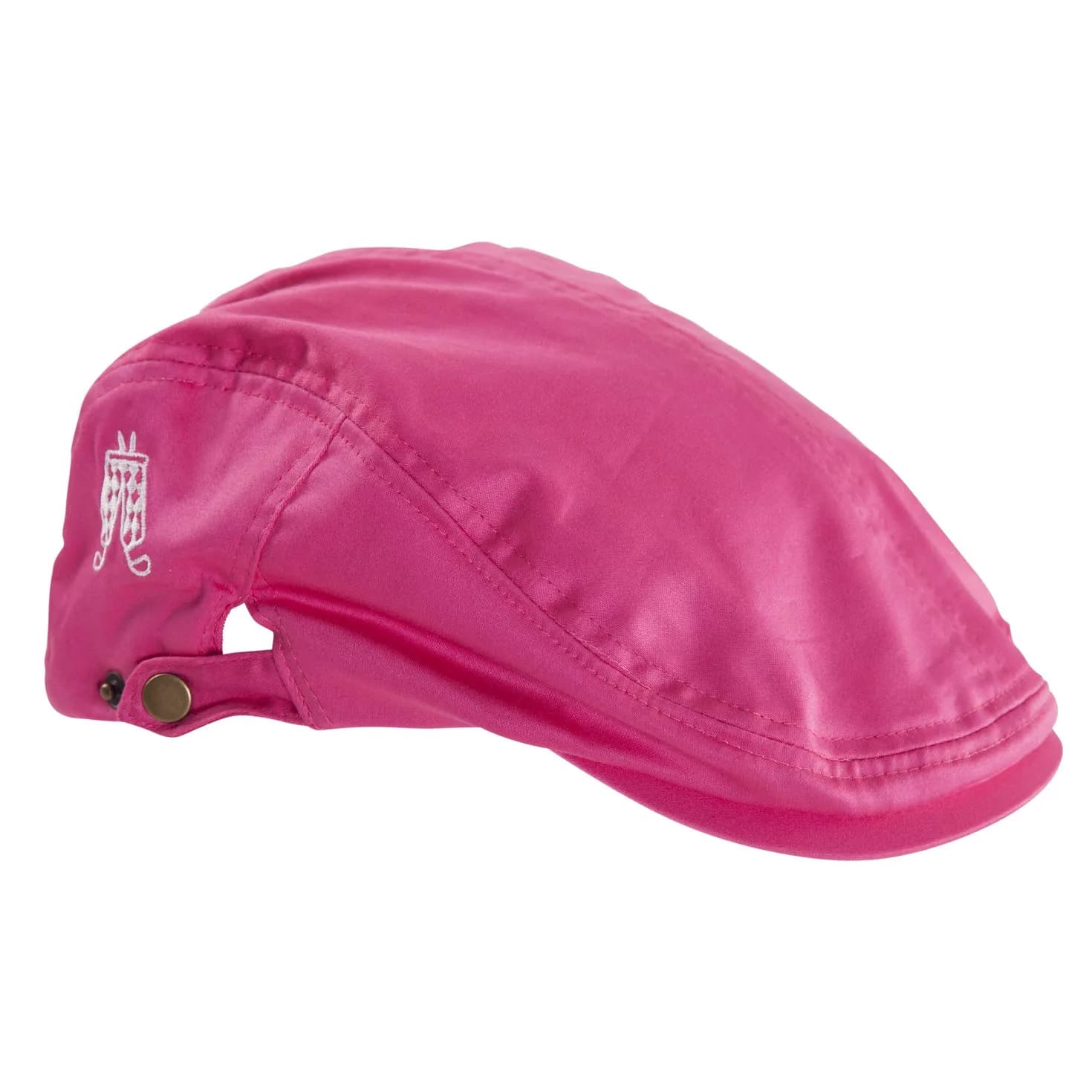 Royal & Awesome Pink Golf Hats Men, Flat Cap Style, Bright Pink, One Size | Adjustable & Breathable Golf Flat Cap — Pink Ticket